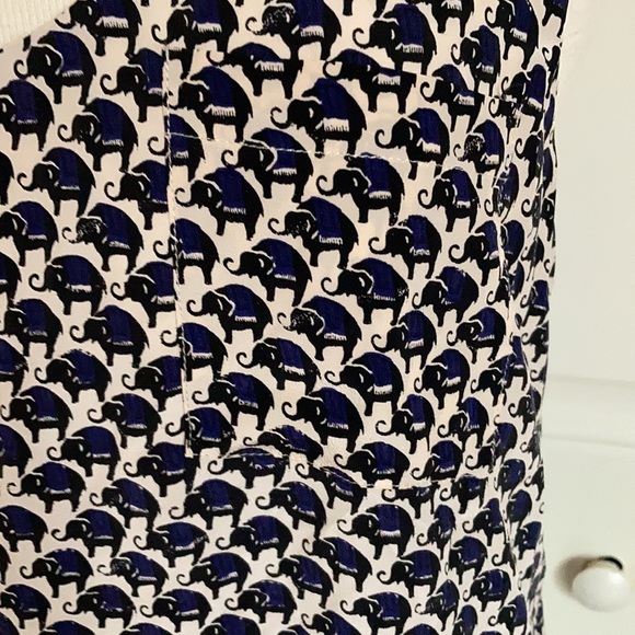 Joie Dawna Elephant Print Silk Dress - Picture 4 of 12